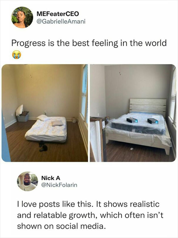 13. This is the kind of progress most people don't see, but it is one of the most satisfying to achieve