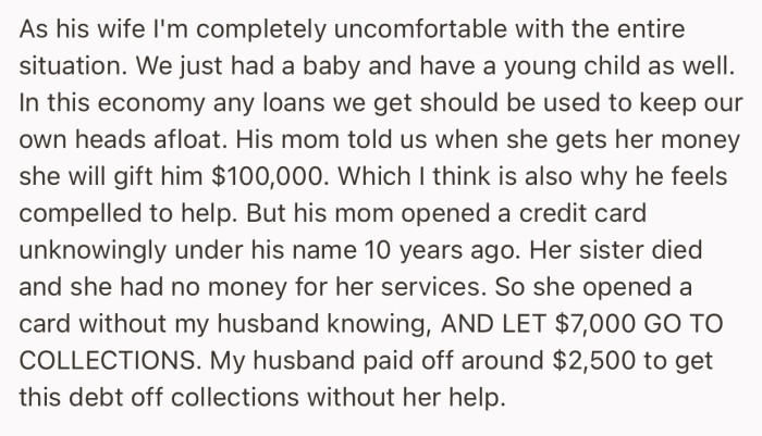 OP’s MIL has made some promises, but she still isn’t comfortable about her husband agreeing to the deal