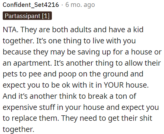 They need to take responsibility for their actions.