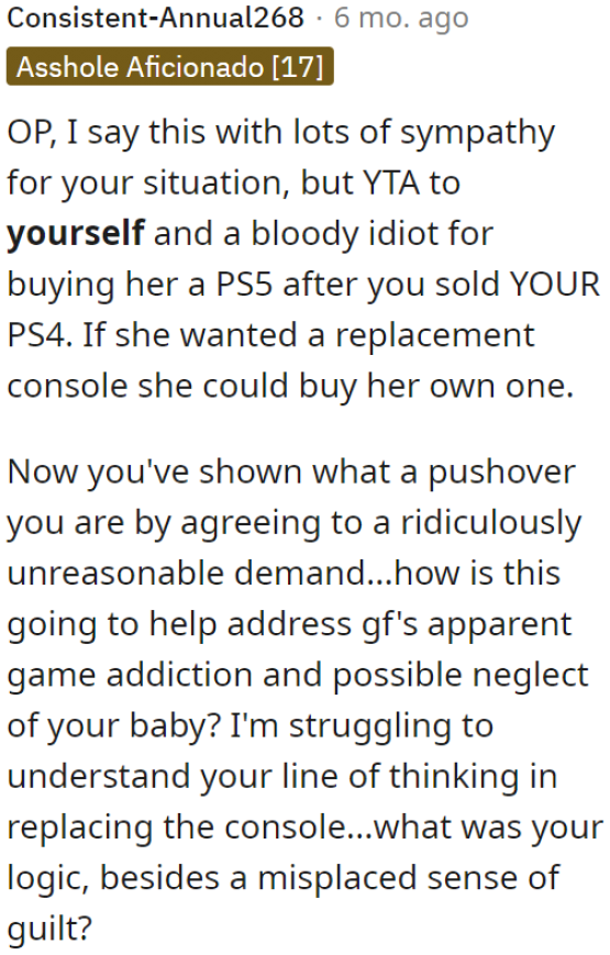 Buying the PS5 was a wrong move.