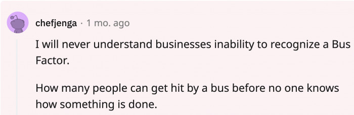 Risk management is better than freaking out when you’re looking for a backup and realizing you have none