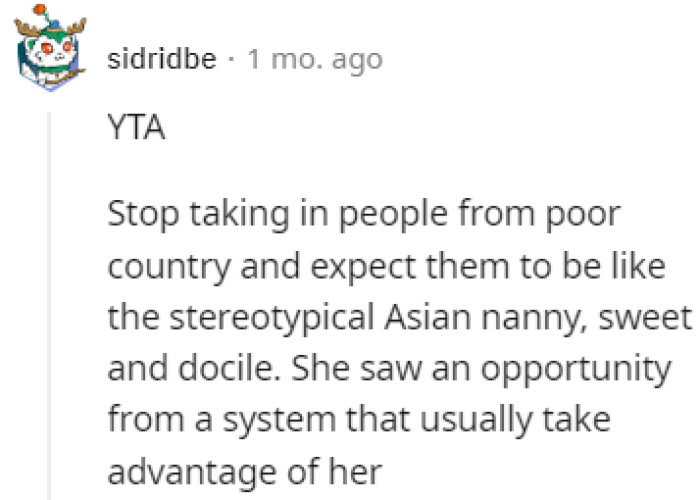 She saw an opportunity