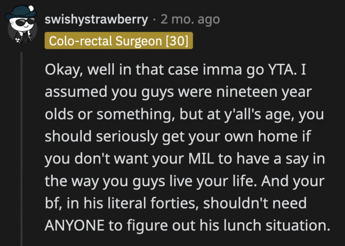 If you focus on the sandwich issue alone, they all come off looking very immature, but this is more than just about the sandwich