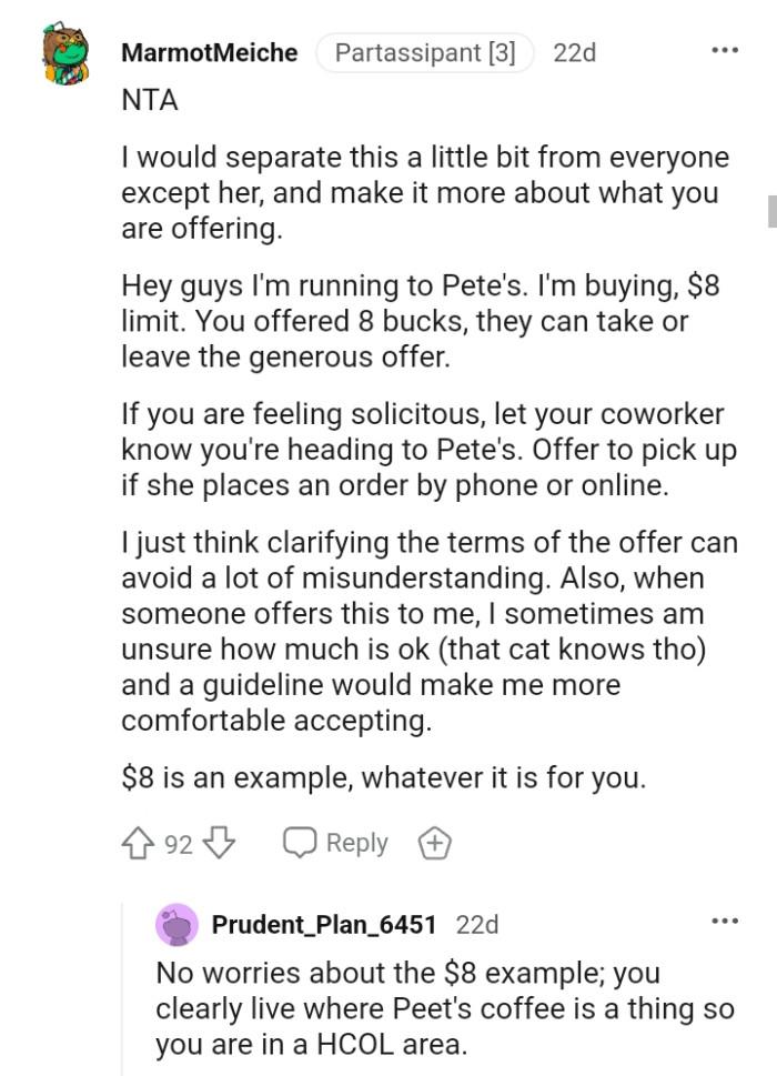 This Redditor would separate this a little from everyone except the deskmate