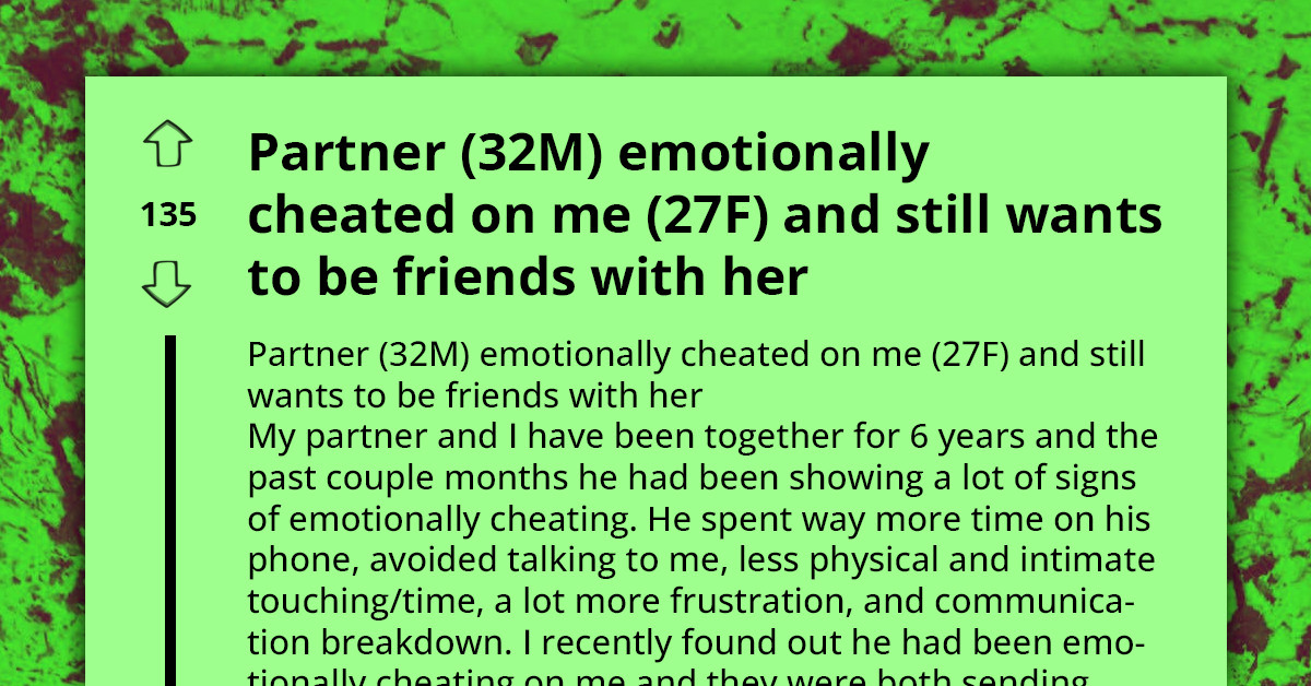 Scared Lady Confronts Her Partner For Emotionally Cheating On Her, And He Refuses To Cut Contact