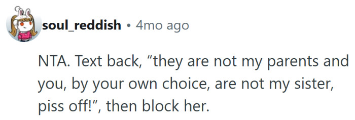 Brutal honesty, served with a side of block button—sometimes closure looks exactly like that.
