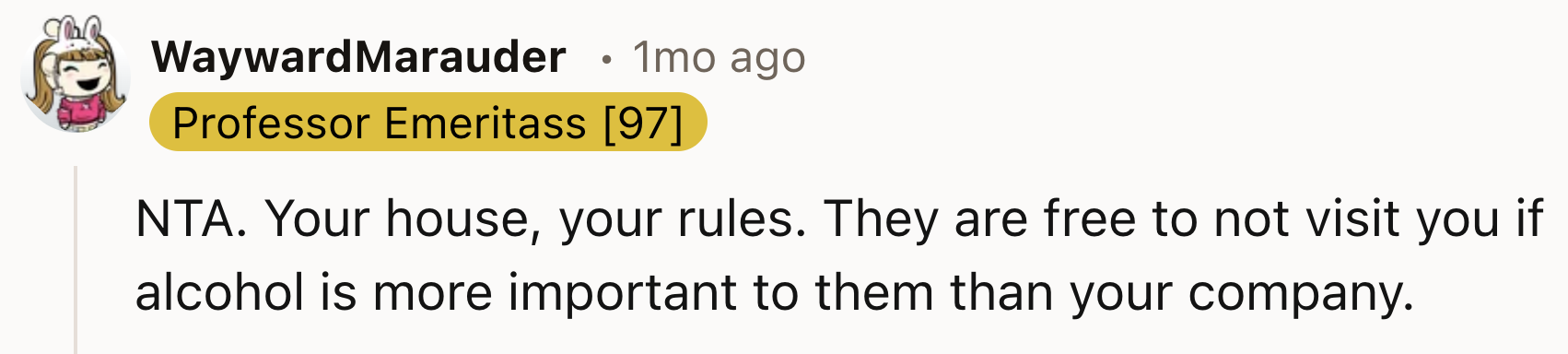 If They Don't Like It, Then They Should Just Not Visit