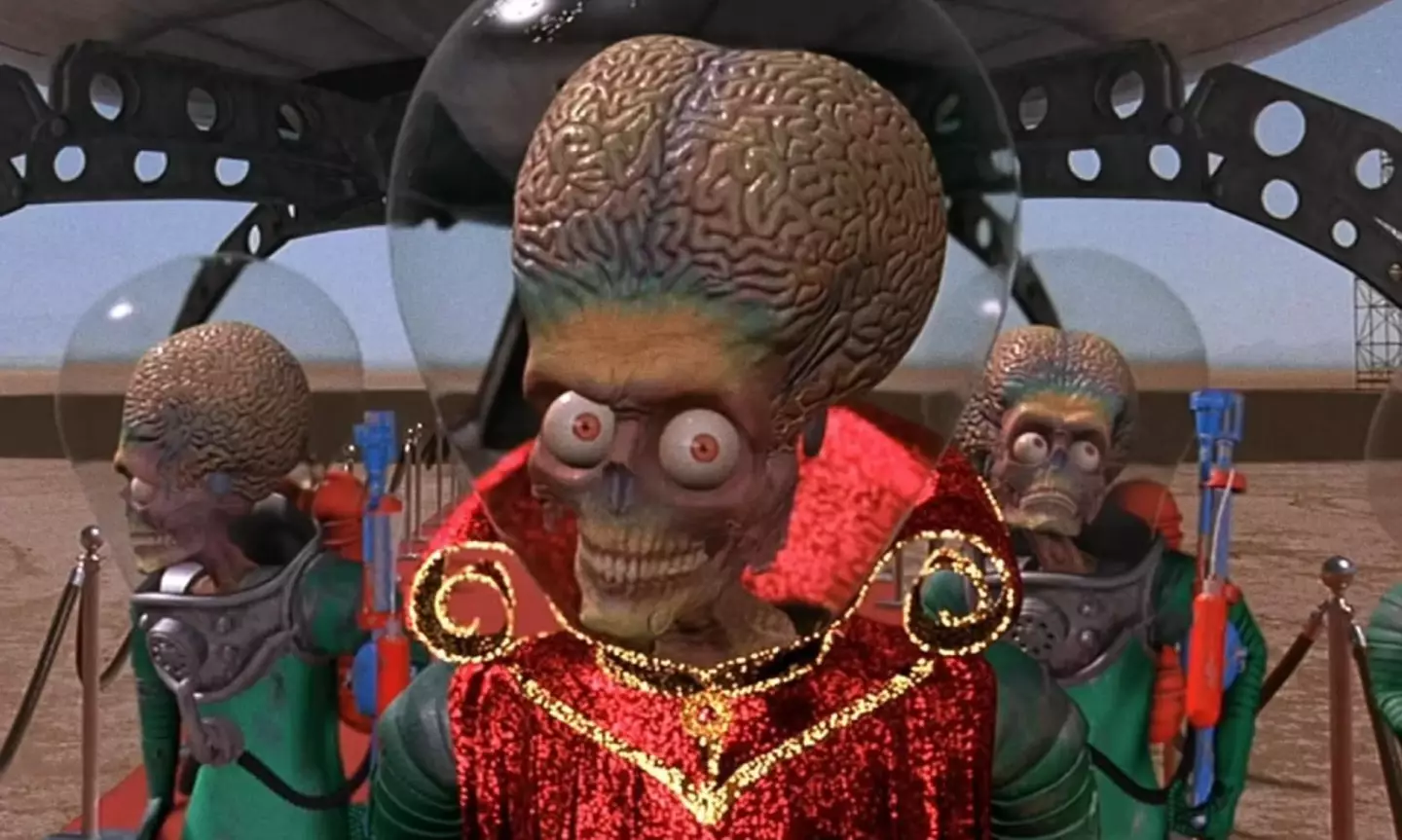 Sure, they look like they're here for a comedy, but those brainy Martians pack a punch that'll mess with your head…literally