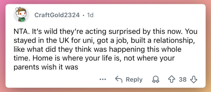 It’s where your life is.