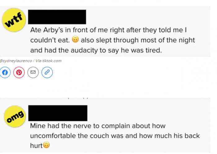 Those couches in hospital waiting rooms are so uncomfortable...