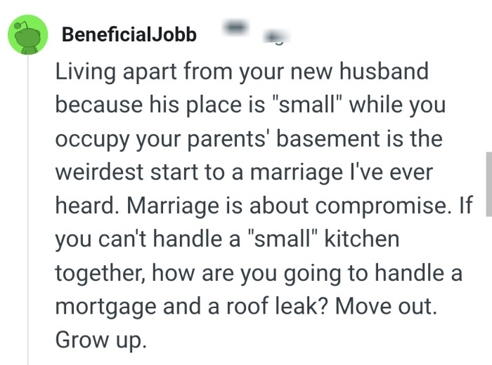 Marriage is about compromise