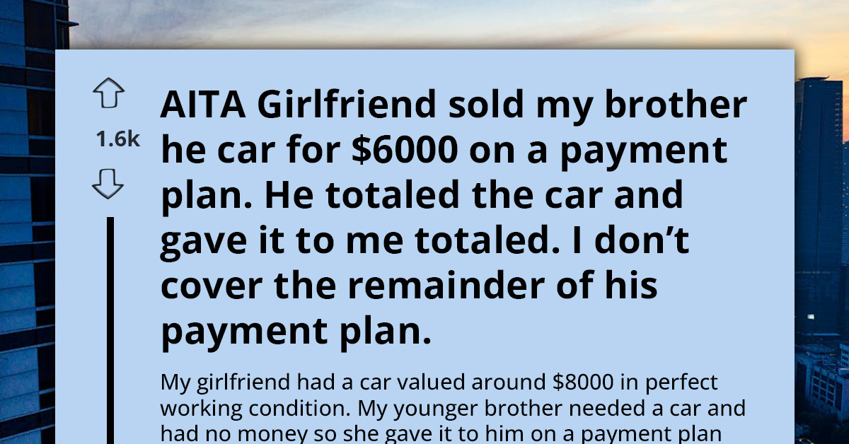 Man Fixes Brother’s Wrecked Car Only To Be Told He Now Owes The Remaining Payments