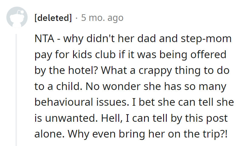 Daisy missed the hotel's Kids Club enrollment, but hey, maybe her parents should consider a crash course in 'Parenting 101'!