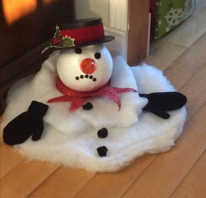 Melted Snowman