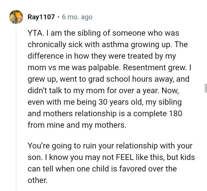 OP Is Ruining Her Relationship with Her Son