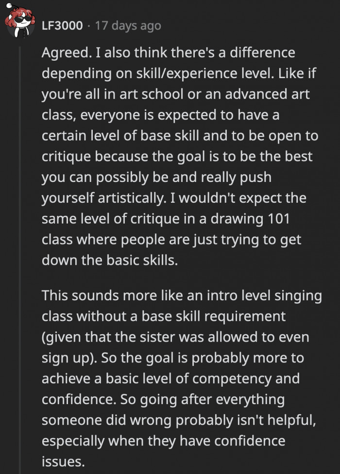 What OP did could have disregarded the true purpose of their class