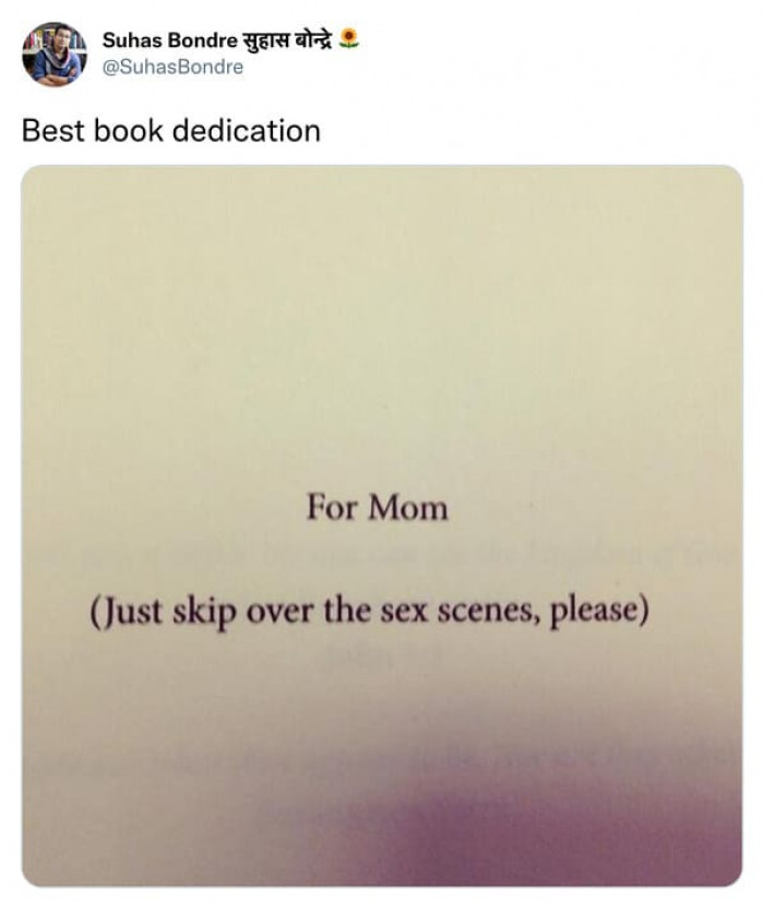 15. Mom, just skip those scenes, please...