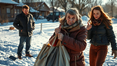 $350 Winter Purchase Turns Into A Family Standoff Between A Woman, Her Husband And Their 18-Year-Old Daughter