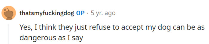 Denial won't change a dog's nature; it's about time they faced the facts!
