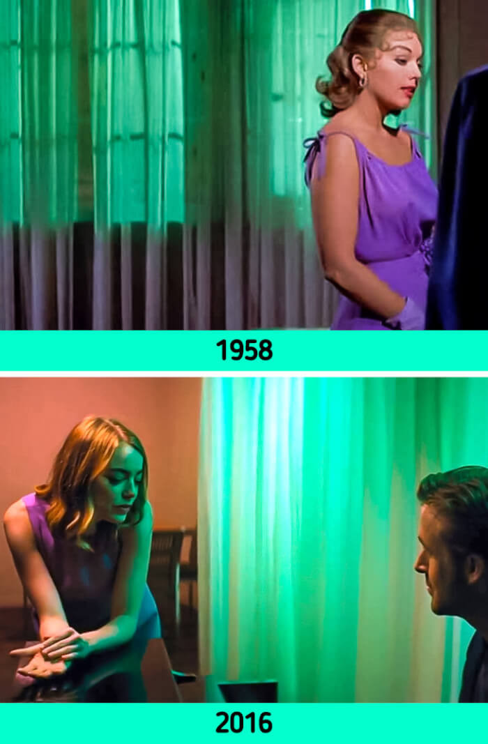 1. La La Land has a reference to a classic film.