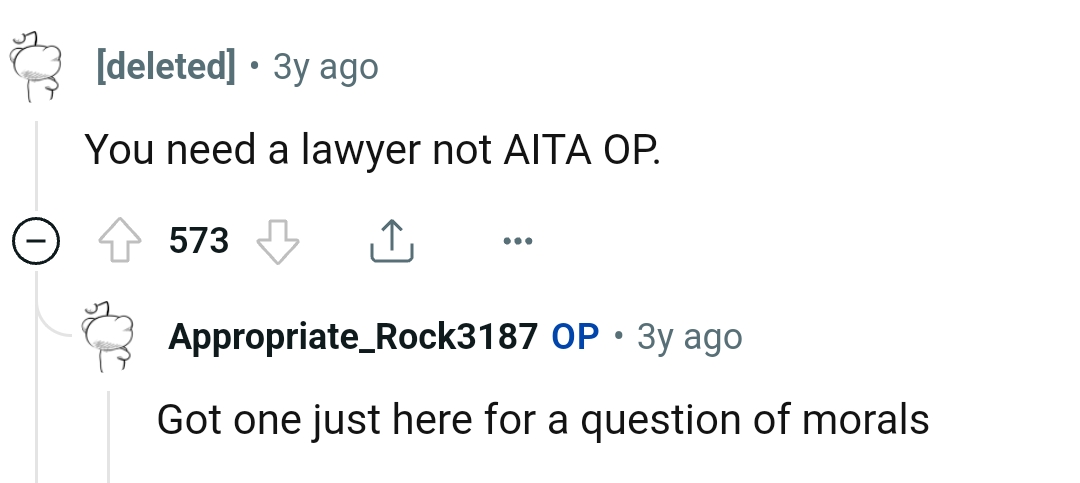 The OP has gotten a lawyer