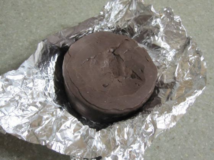 9. Hostess Ding Dongs wrapped in foil: