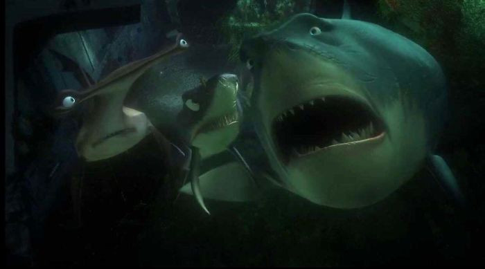 22. In Finding Nemo, Bruce The Shark Starts Crying When Marlin Starts Talking About Nemo, Saying “I Never Knew My Father”. Male Sharks Mate With The Female Then Leave, So Baby Sharks Never Actually Meet Their Father