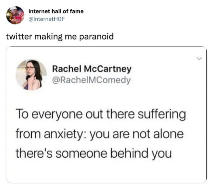 24. There's Someone Behind You