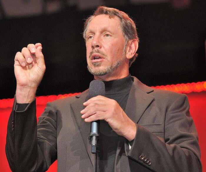 4. Larry Ellison is an avid basketball lover who owns a $50 billion firm.
