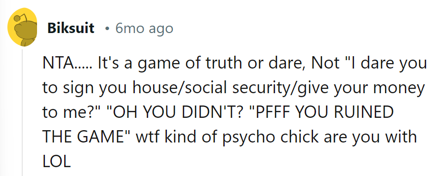 Psycho game, psycho chick!