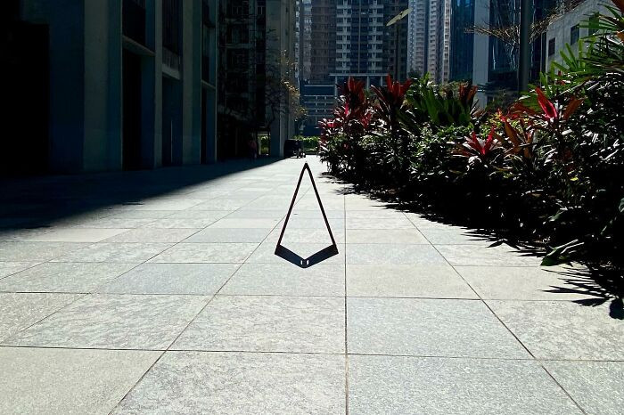 24. Someone's nose is missing