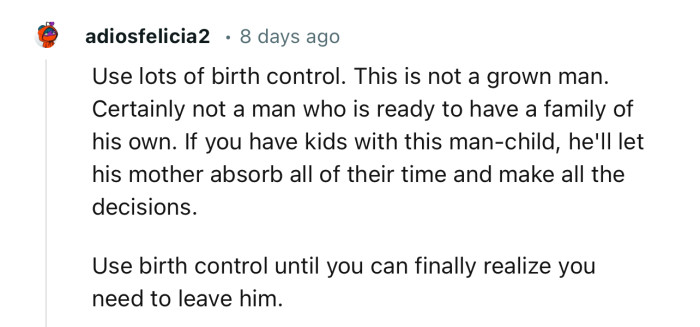 “Use Birth Control Until You Can Finally Realize You Need to Leave Him.”
