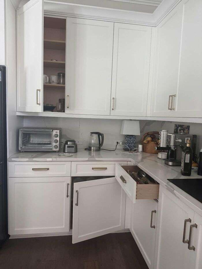 This. Always Just This. Like Did His Mom Walk Around After Him And Close Every Single Cabinet And Drawer Until He Was 18? I Know There Are Worse Things. But After 20 Years Of Living Together