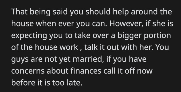 They really need to have a serious conversation and maybe tweak the agreement they originally had if it's no longer working