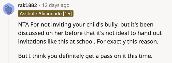 OP could be an exception to the rule.