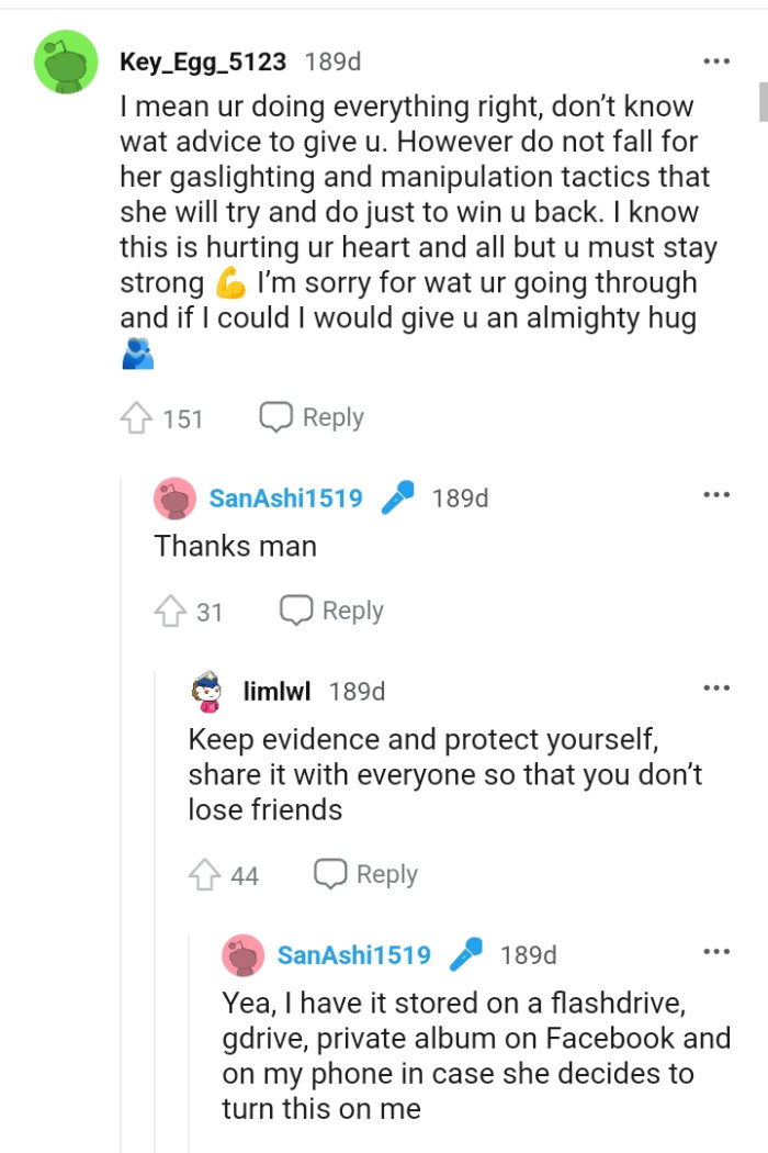 This Redditor is sorry for what the OP's going through