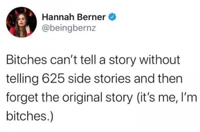 3. It is easy to get derailed when you have so many stories