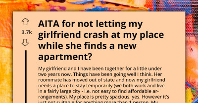 'Should I Allow My Girlfriend to Temporarily Move In Even Though My Loft Isn't Suitable for Two?' - Man Confused