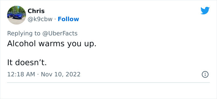 I don't know what they are talking about, but it sure does warm me up.