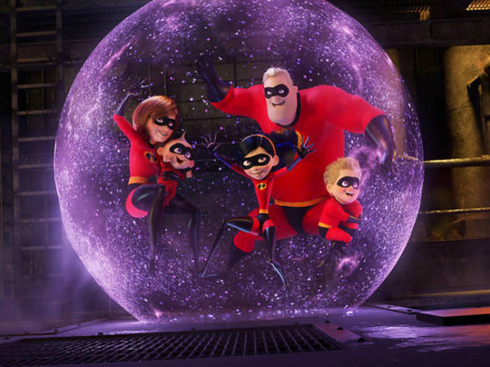 16. The Incredibles released in 2004