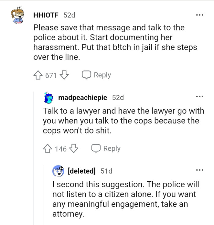 Talking to a Lawyer and Having a Lawyer Go with Him