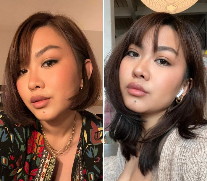 "Just Had My Hair Cut Into A French Bob. Does It Suit Me Better Than The Longer Hair With Layers?"