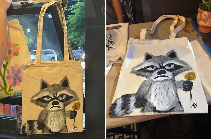 "Tried Painting For The First Time In My Life At A Local Brewery Event. Was Told It Was Awesome. Felt Great"