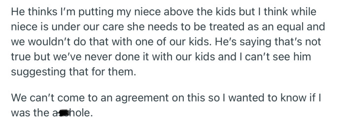 OP’s husband is upset that she's unwilling to cooperate in order for their kids to enjoy the trip