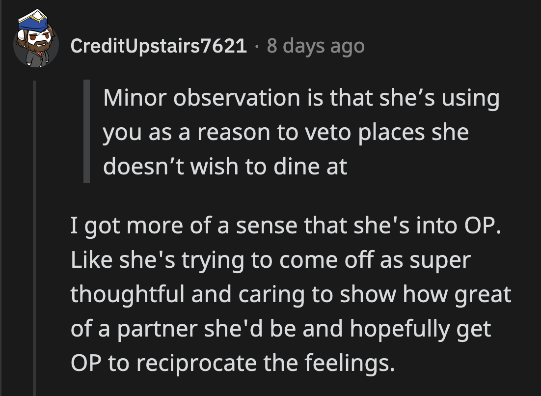 Or Is Her Overprotectiveness a Sign That She Likes OP?