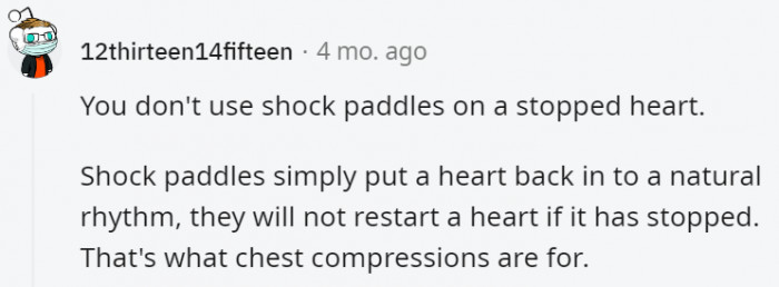 29. One more thing to catch on medical tv shows