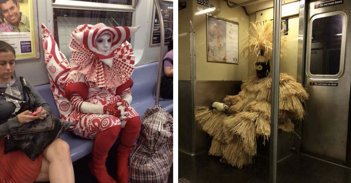 Bizarre And Amusing Moments Spotted During Daily Subway Travel