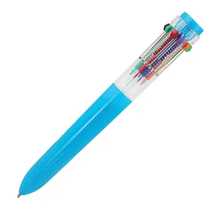 6. Talk about multicolored pens