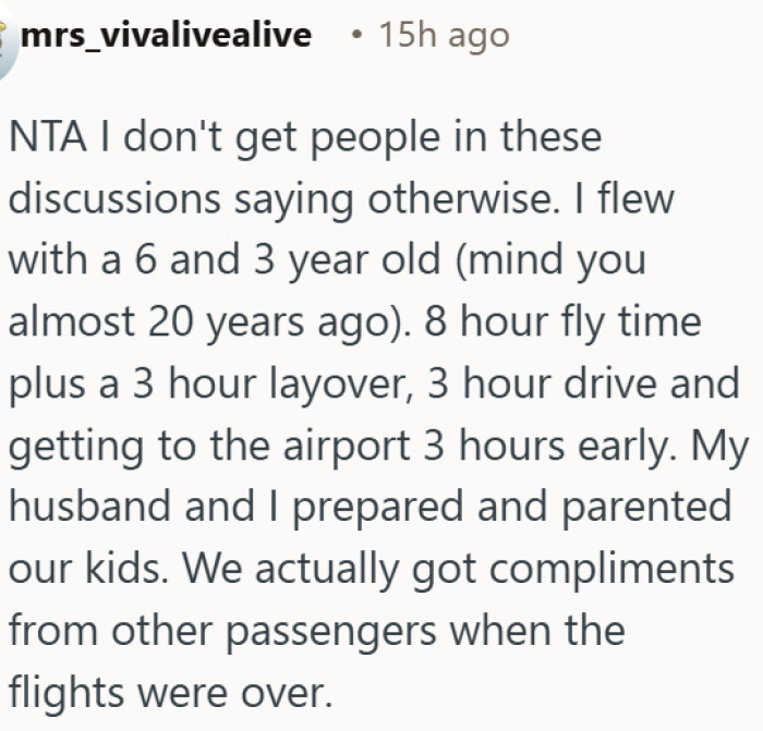 Flying with young kids is not the nightmare everyone makes it out to be