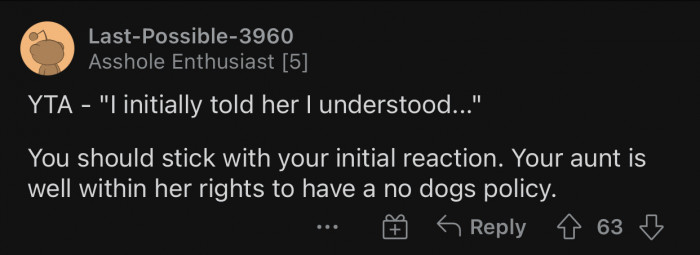 The initial reaction was the right one.